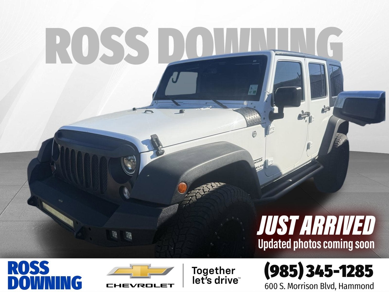 2017 Jeep Wrangler Unlimited Sport