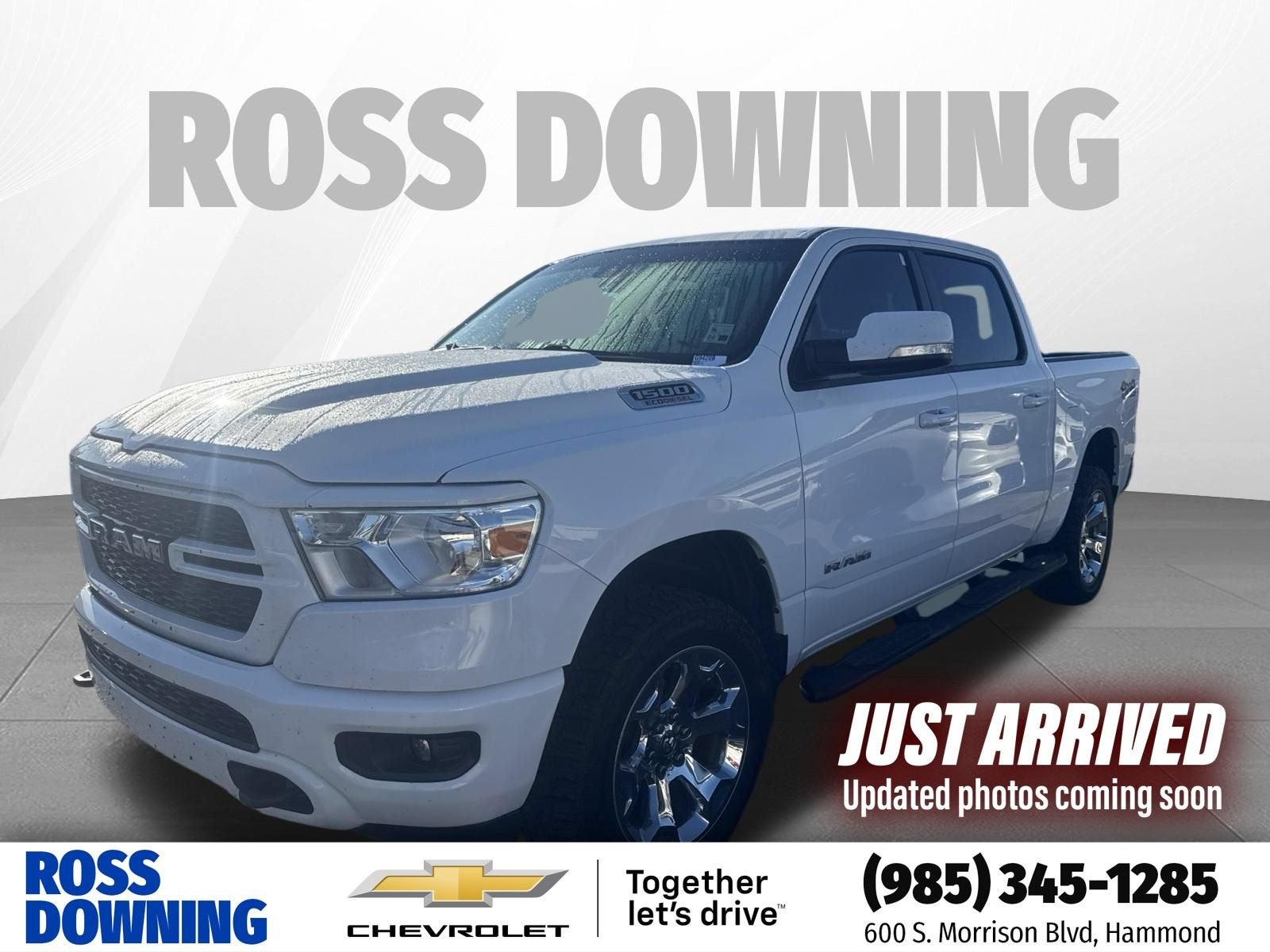 2020 RAM 1500 Big Horn Crew Cab 4x4 5'7" Box