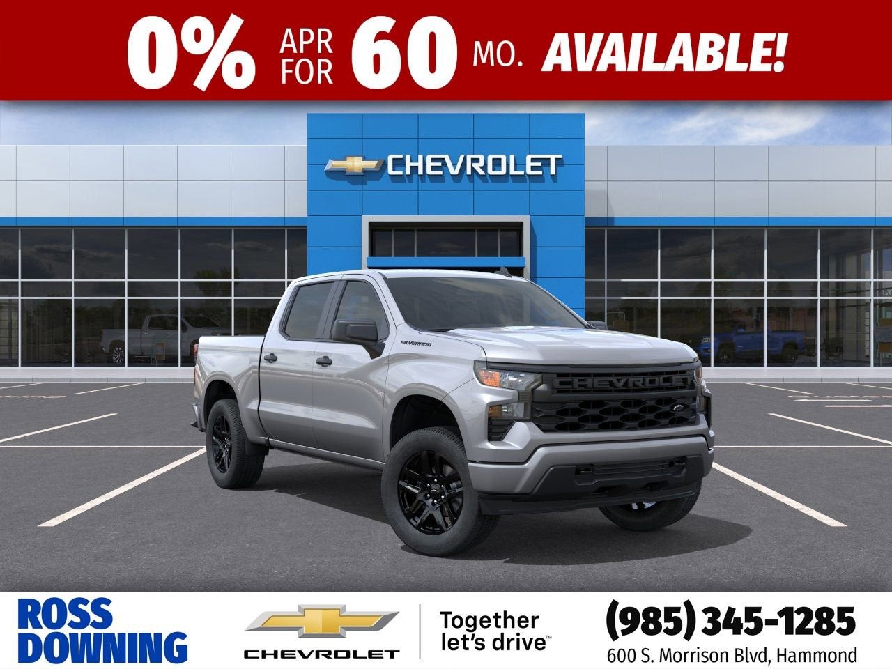 2026 Chevrolet Silverado 1500 Custom Crew Cab Short Box's photo