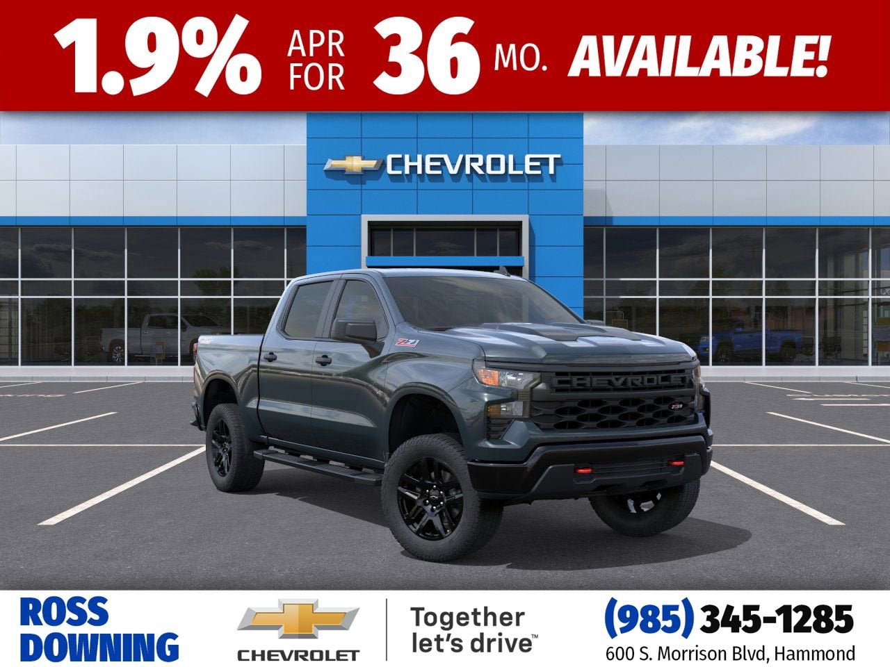 2026 Chevrolet Silverado 1500 Custom Trail Boss