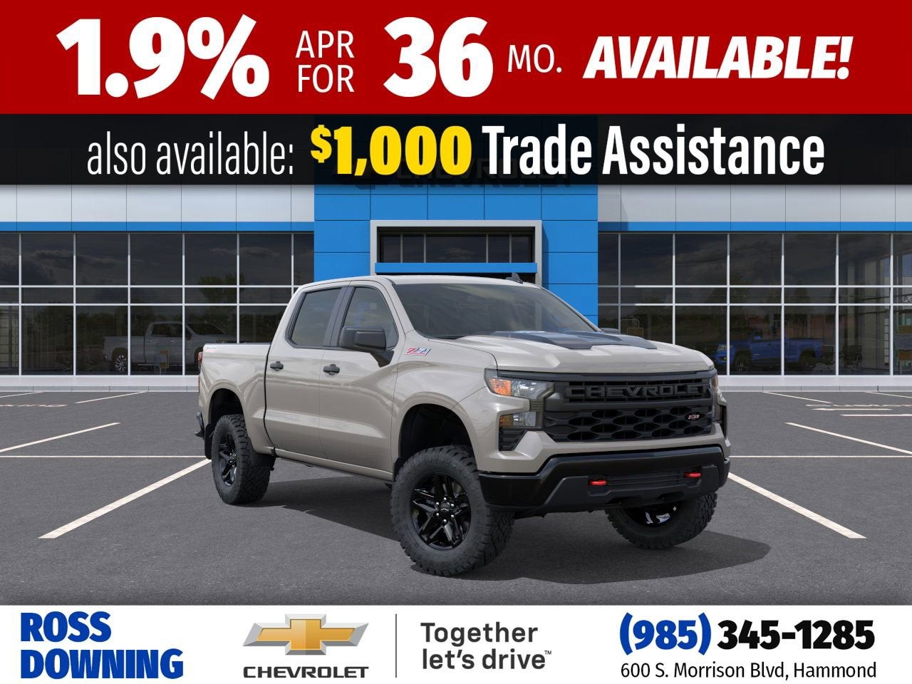 2026 Chevrolet Silverado 1500 Custom Trail Boss