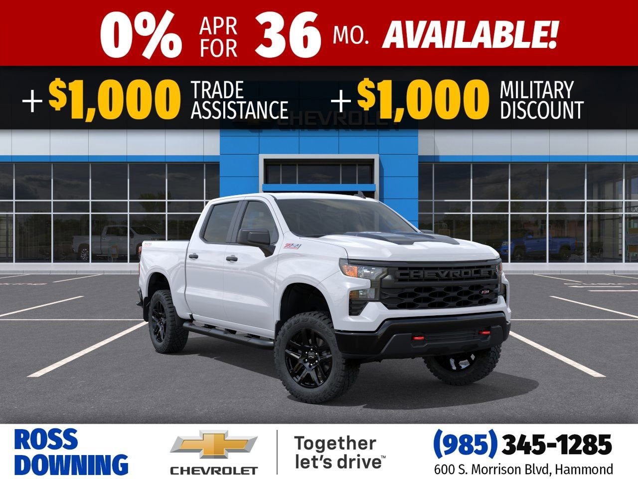 2026 Chevrolet Silverado 1500 Custom Trail Boss