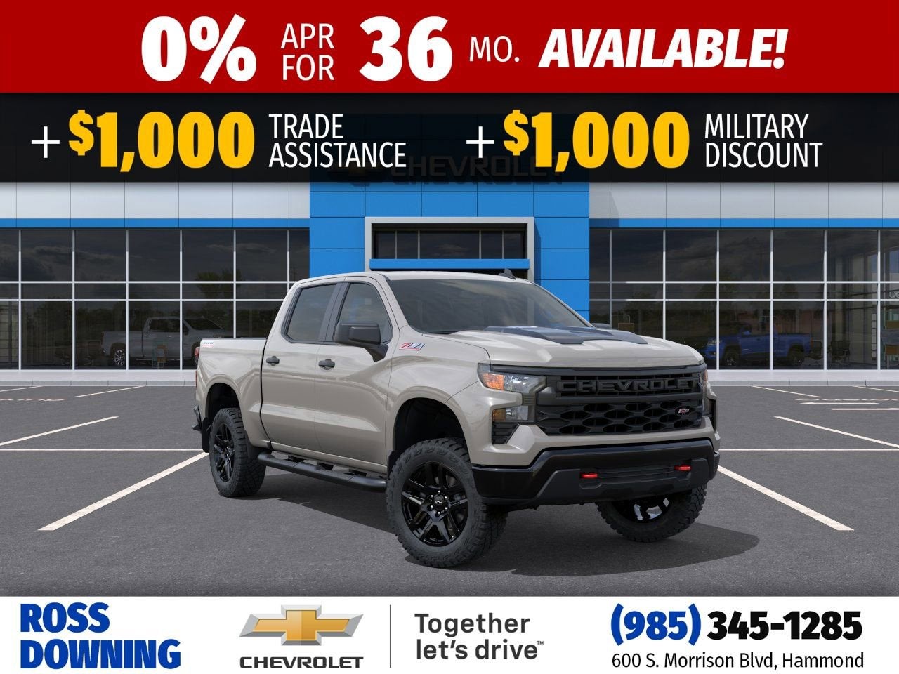 2026 Chevrolet Silverado 1500 Custom Trail Boss