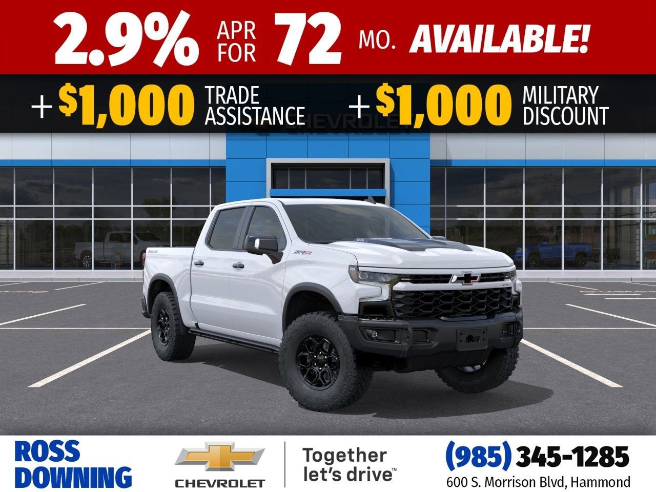 2026 Chevrolet Silverado 1500 ZR2