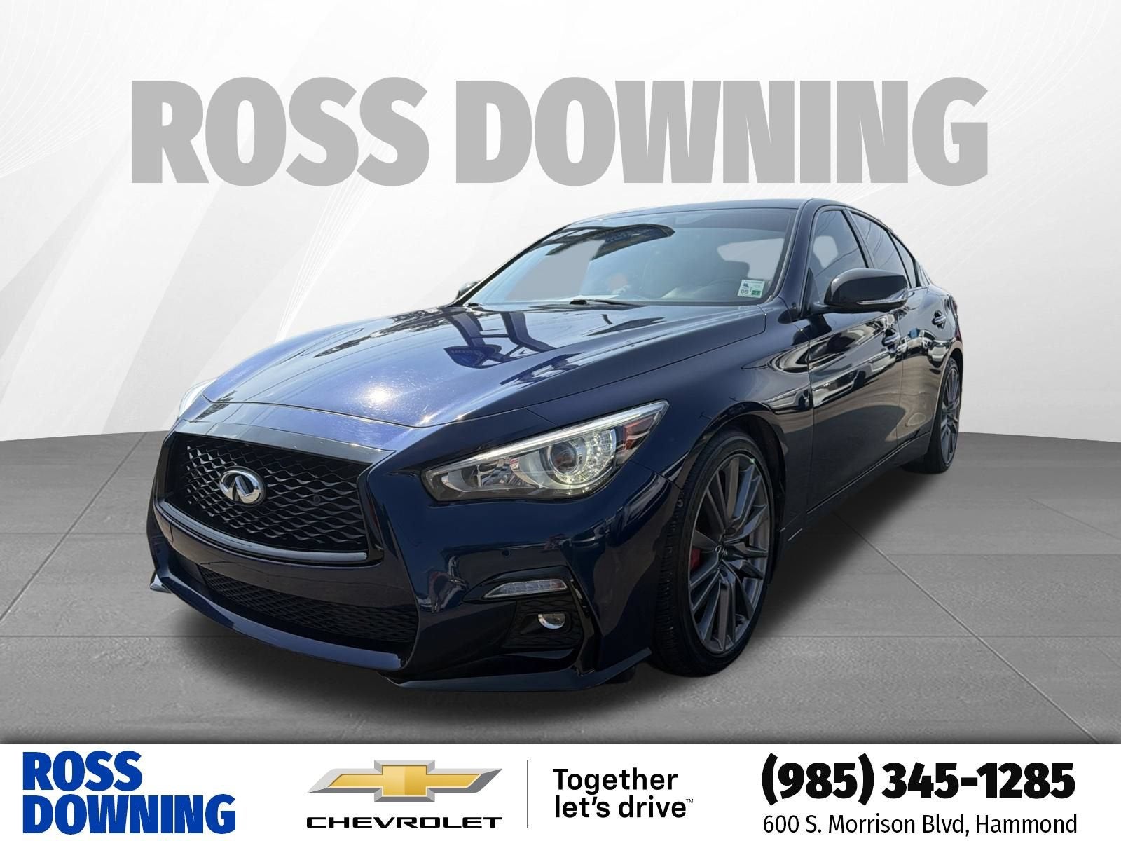 2022 INFINITI Q50 Red Sport 400